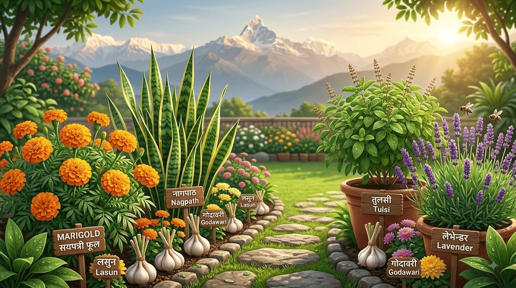 Snake repelling plants 1